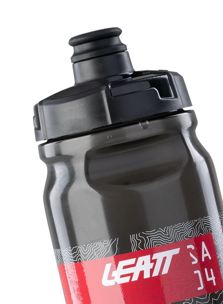Bidon rowerowy Leatt Bottle DuoValve 600 ml - smoke
