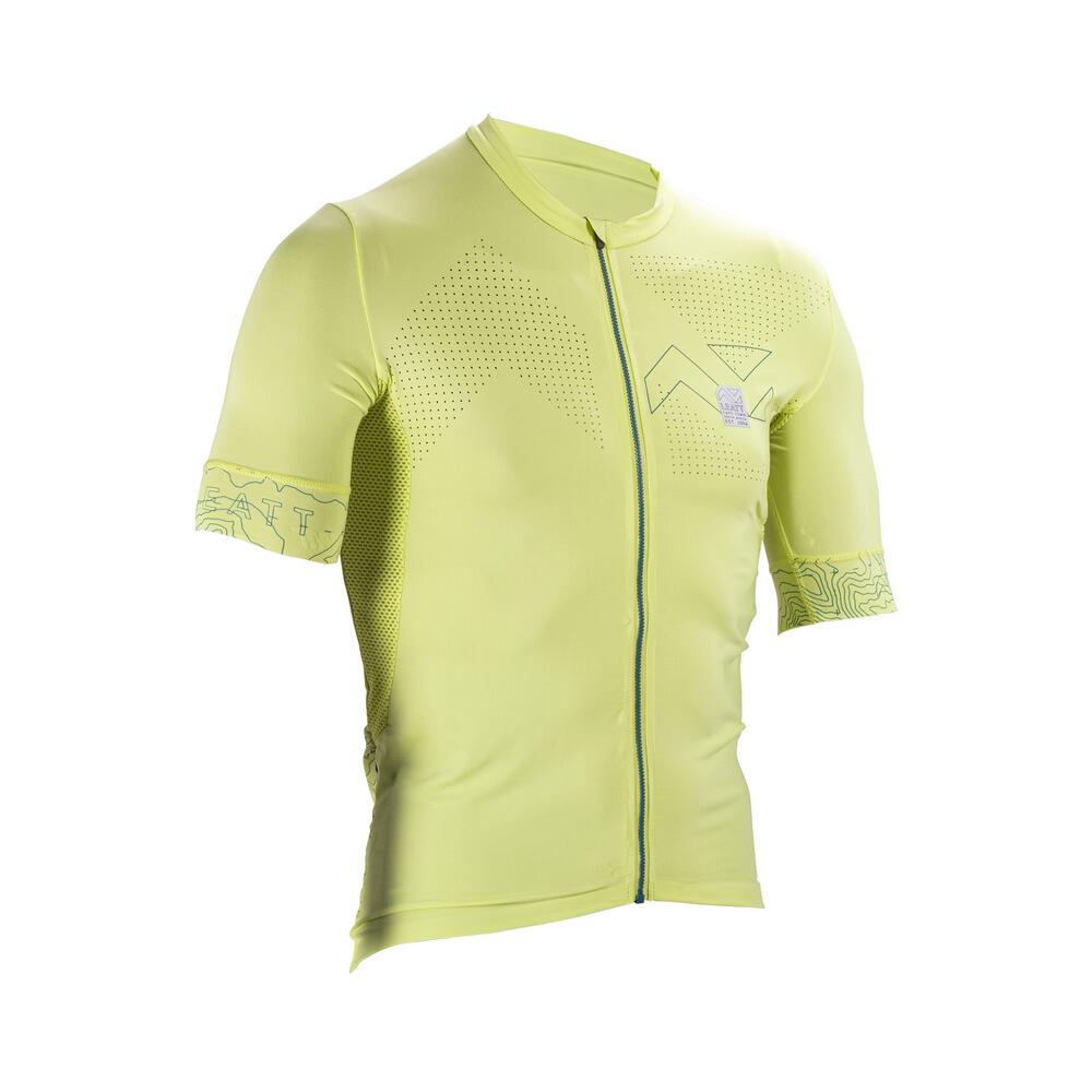 Leatt - Maillot Vtt Endurance 5.0 Avec Coupe Ergonomique Vert Homme - T-shirt Manches Courtes - Vert - Decathlon