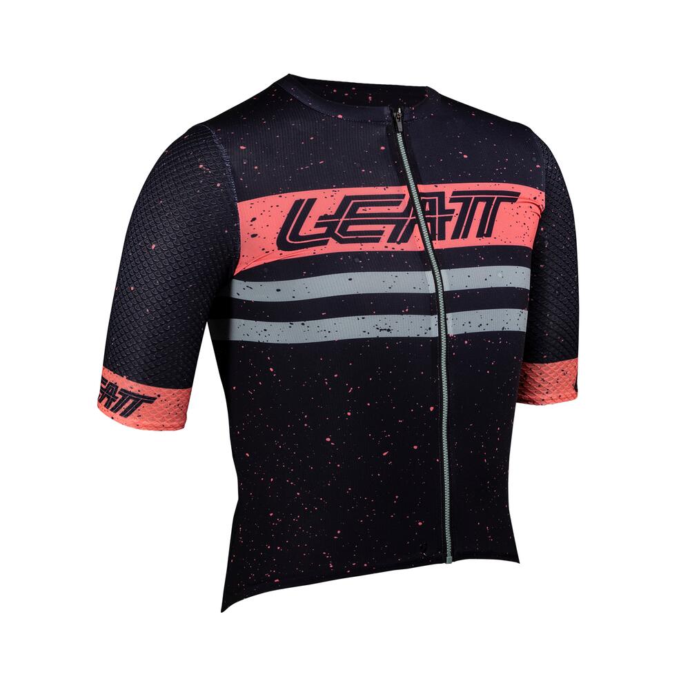 Leatt - Maillot Vtt Endurance 6.0 Hautement Respirant Noir Femme - T-shirt Manches Courtes - Noir|rose - Decathlon