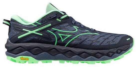 Zapatillas Mizuno Wave Mujin 10 Trail Negro/Azul/Naranja Hombre