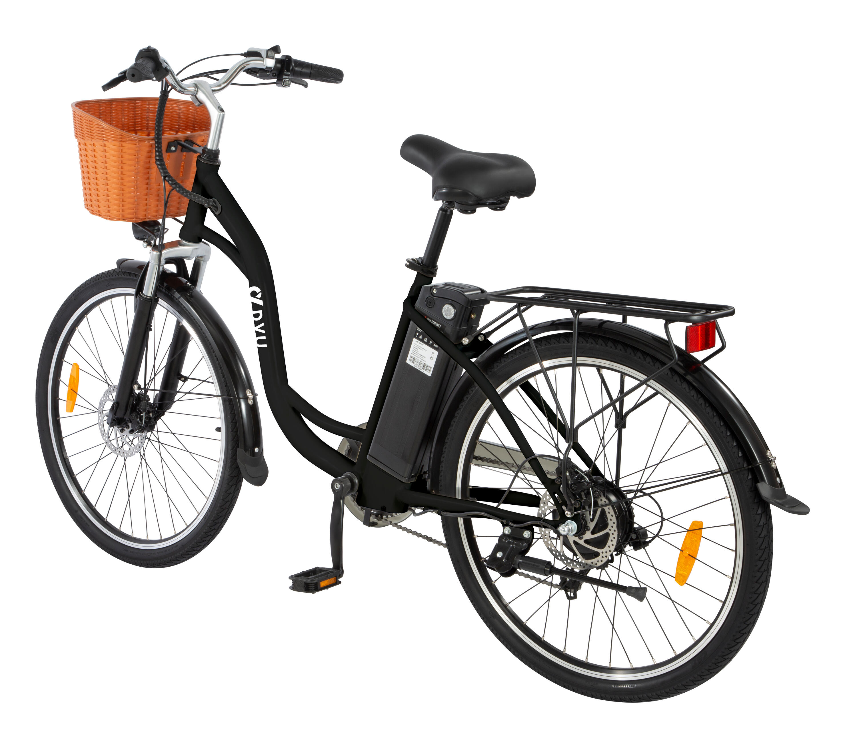 Bicicletta elettrica DYU C6 36V 250W 26 pollici 12.5Ah Freni a disco 3/7