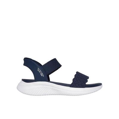 Sandalias Skechers Mujer Slip-ins: Ultra Flex 3.0 Azul Marino