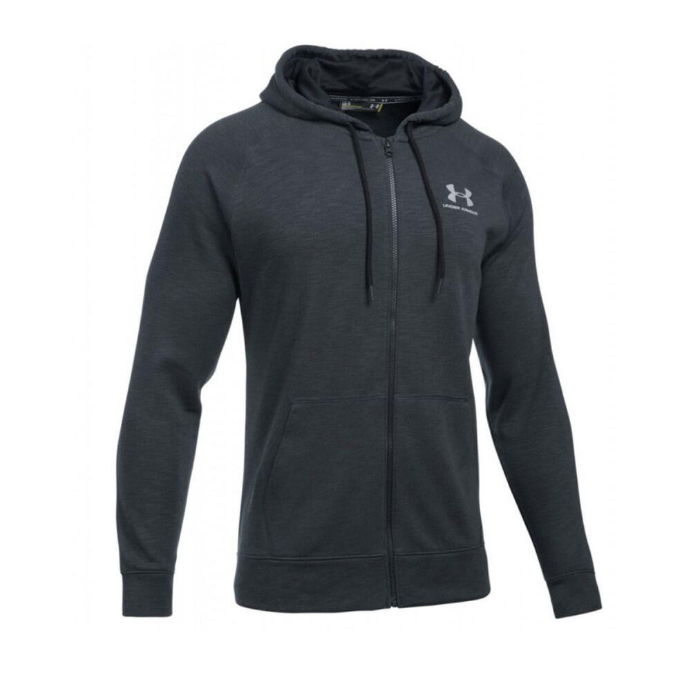 Sweat à capuche Under Armour Sportstyle FZ Tri 1/4