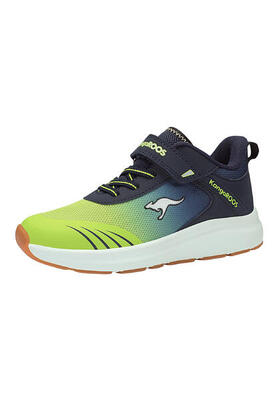 KangaROOS KB-Rida EV Sneaker Kinder Schuhe Unisex 10171 000 4054 dunkelblau/grün