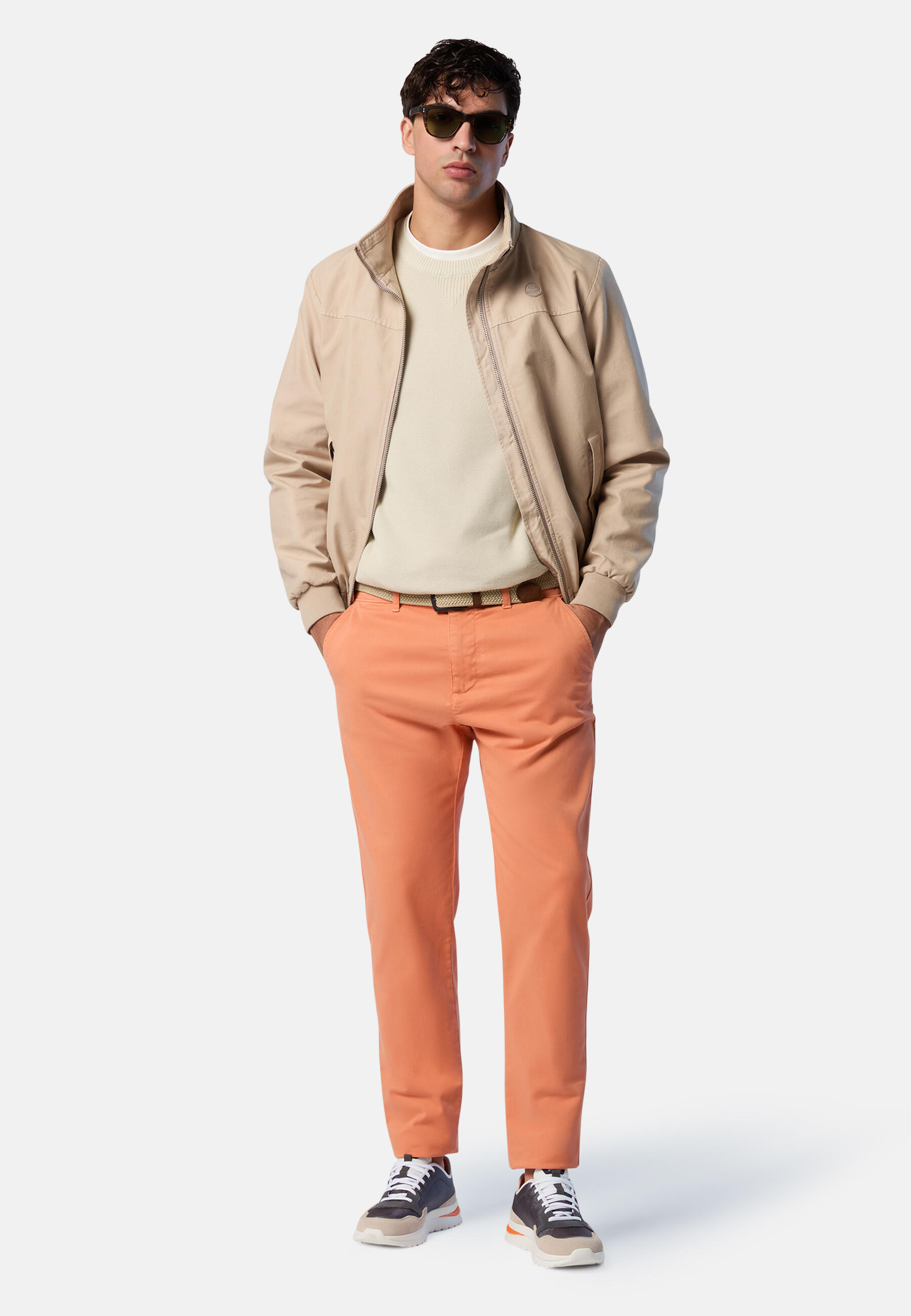 Chaqueta marinera de algodón para hombre 6/7