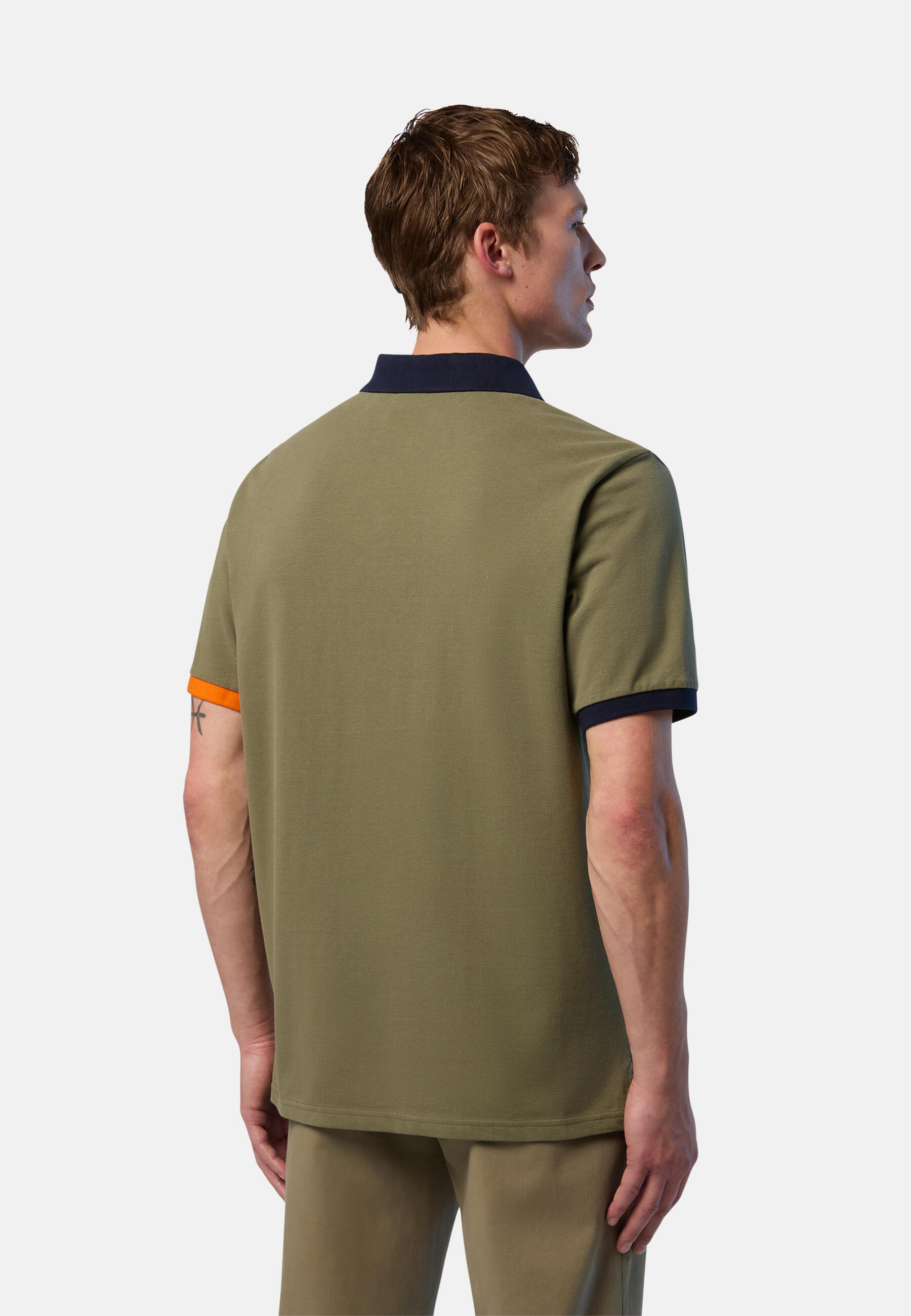 Polo con ribetes en contraste para hombre 4/7