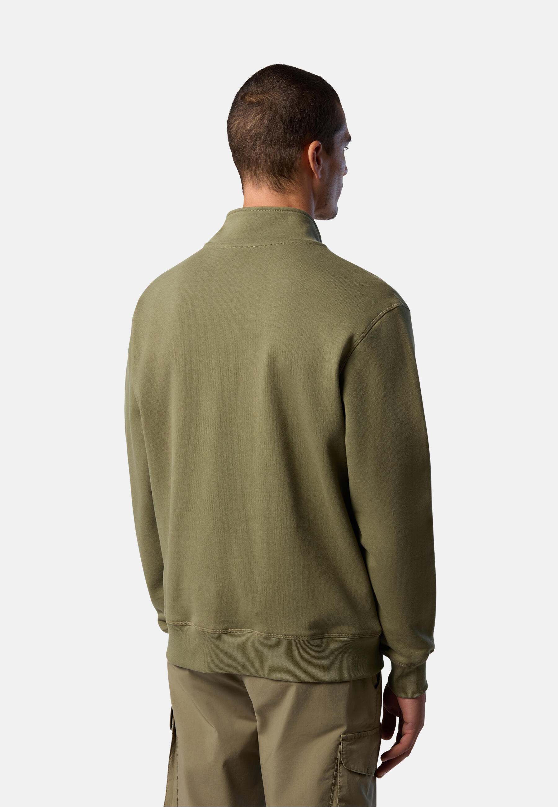Sweat-shirt zippé avec écusson logo pour homme 4/7