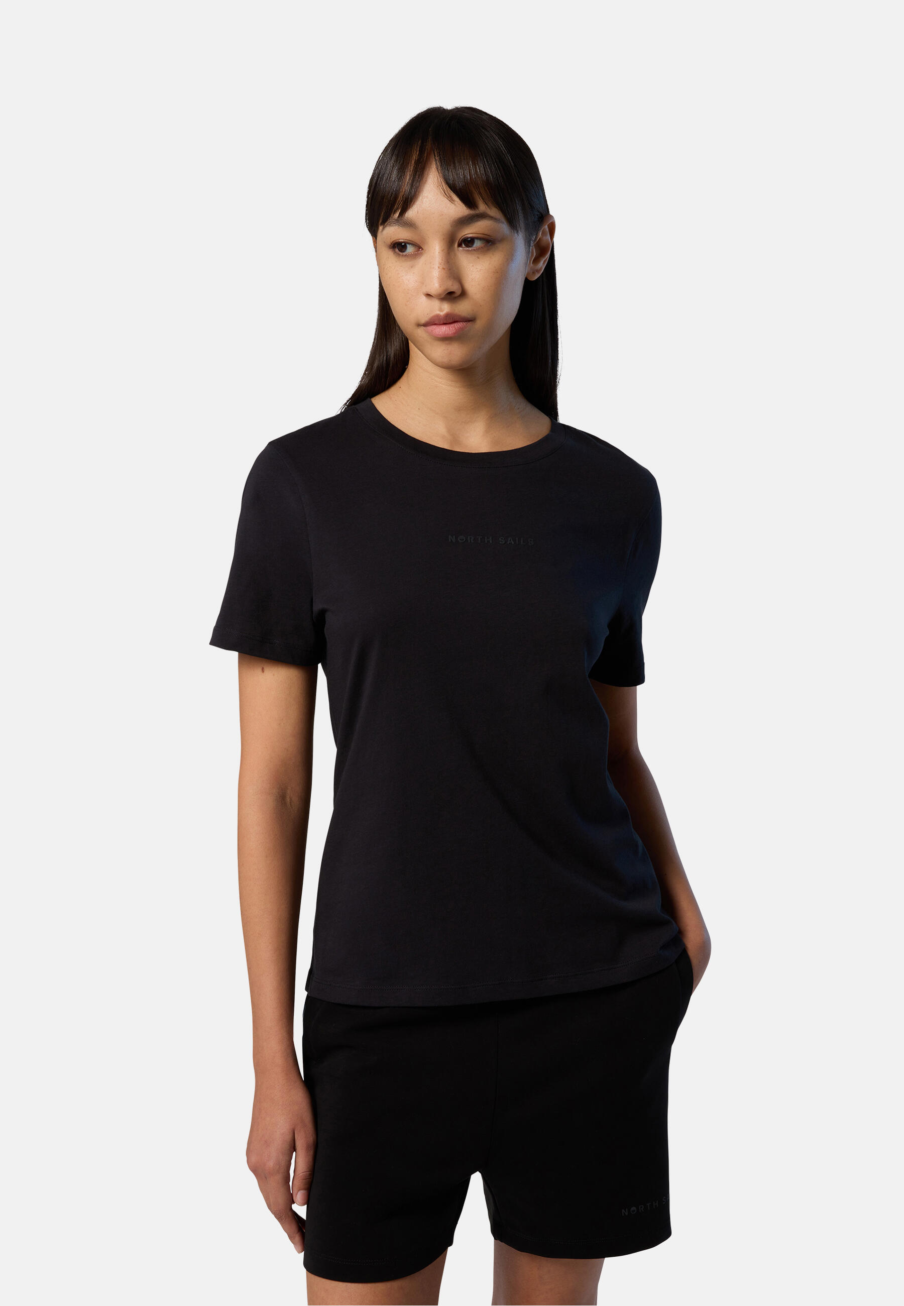 T-shirt avec imprimé North Sails ton sur ton pour femme 5/7
