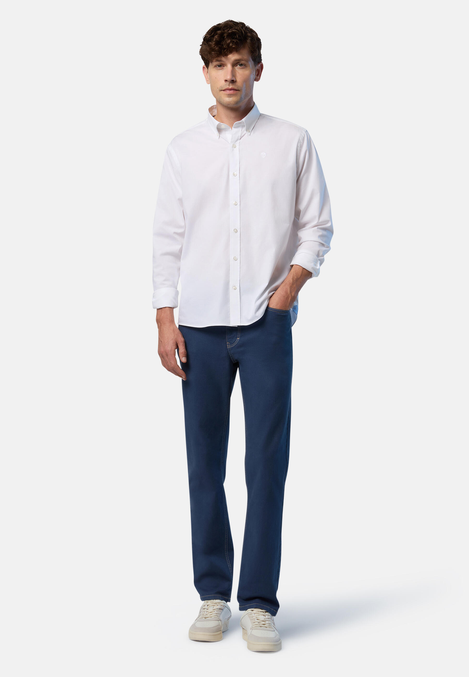 Chemise Popeline stretch pour homme 6/7