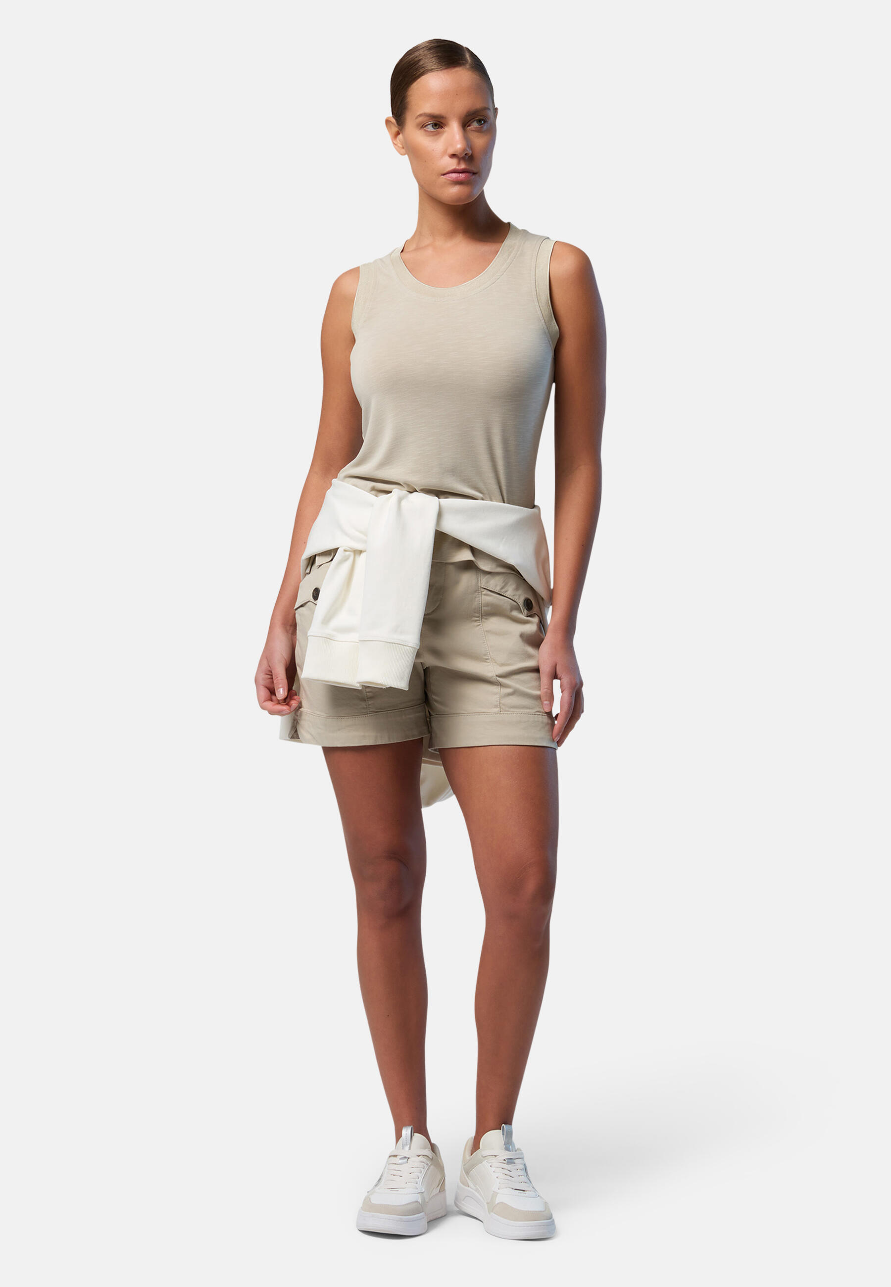 Camiseta de tirantes Jersey flameado para mujer 6/7
