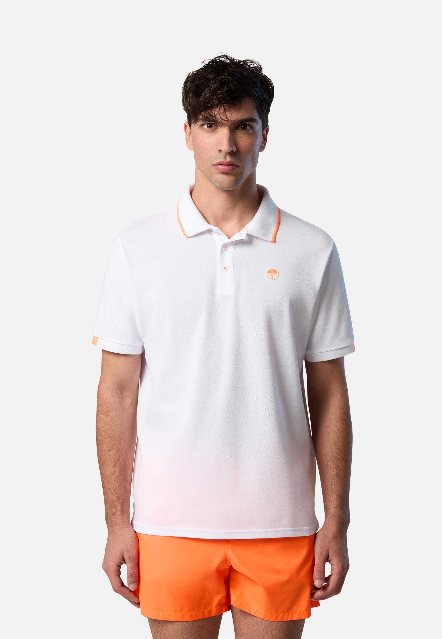Polo con logo de neón para hombre 7/7