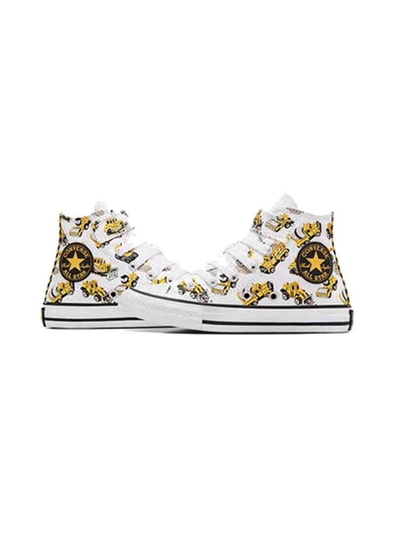 Scarpe da ginnastica Converse Chuck Taylor All Star, Bianca, Bambini 7/7