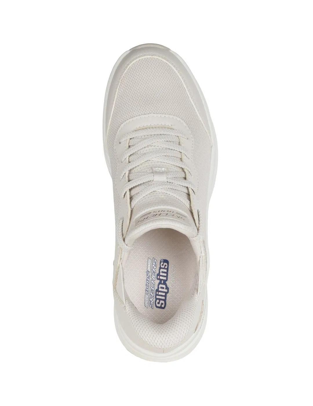 Damen Sneaker Skechers Bobs Arch Comfort B Sweet Beige 5/5