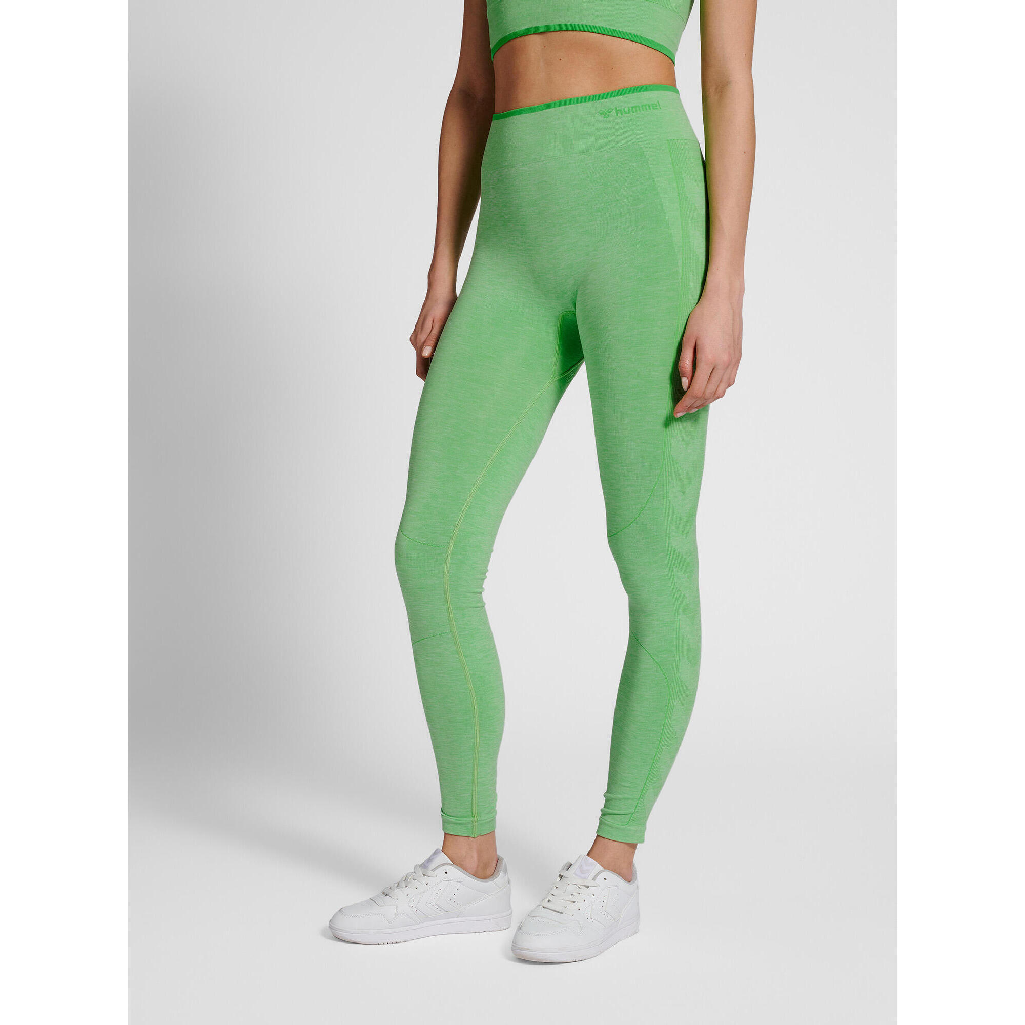 Hummel - Enfiler Collants Hmlmt Una Femme Hummel - Pantalons - Vert - 36 Xs - Decathlon