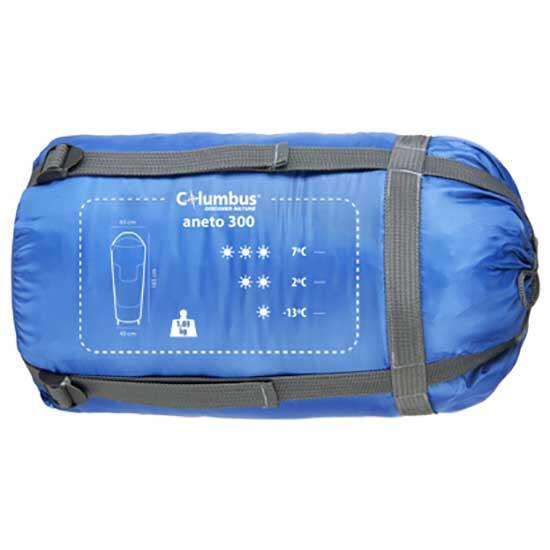 Sac de Couchage de Forme Momie Aneto 300 Junior Columbus Bleu 3/3