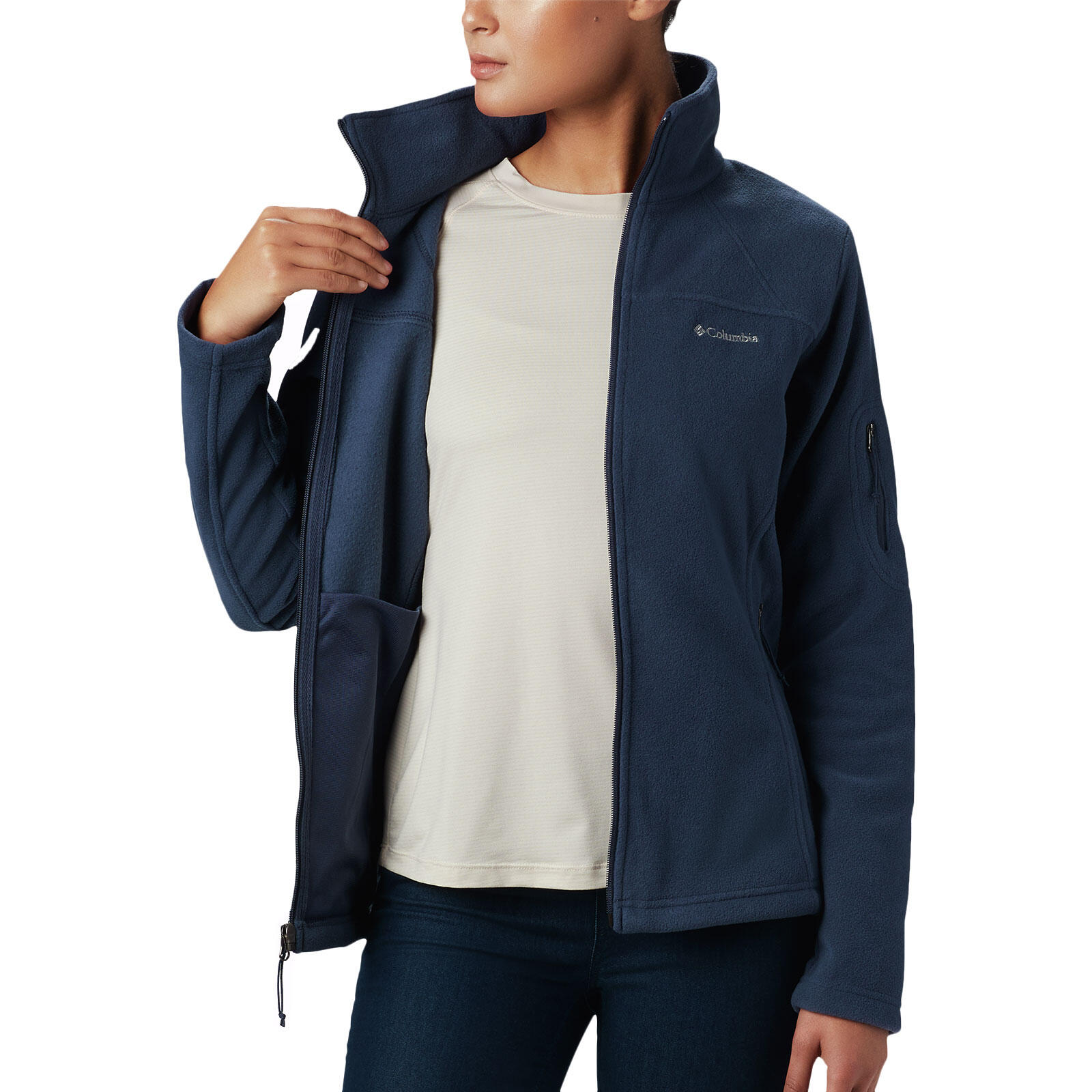 Rápido trek™ ii casaco de lã para caminhadas de mulheres 5/7