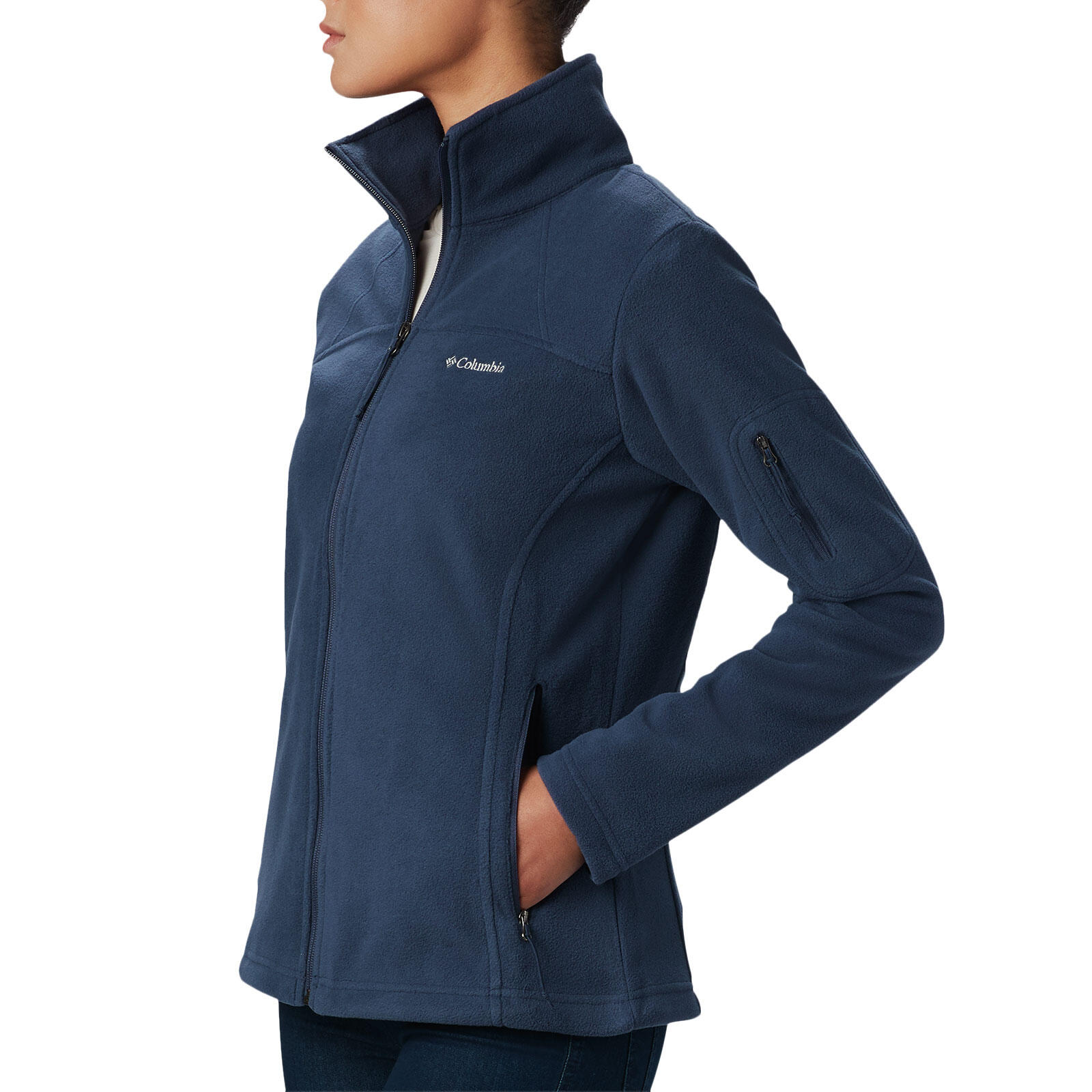 Jacke weich kuschelig leicht Damen - Fleecejacke Fast Trek™ II 4/7