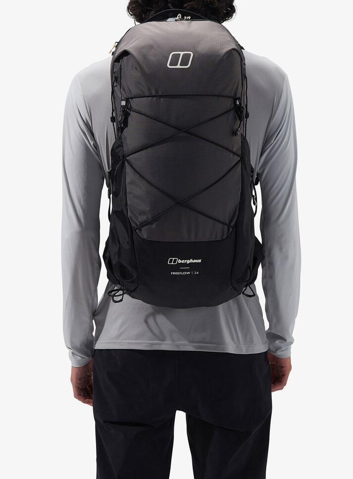 Plecak turystyczny Berghaus Freeflow 24 l - grey pinstripe/jet black