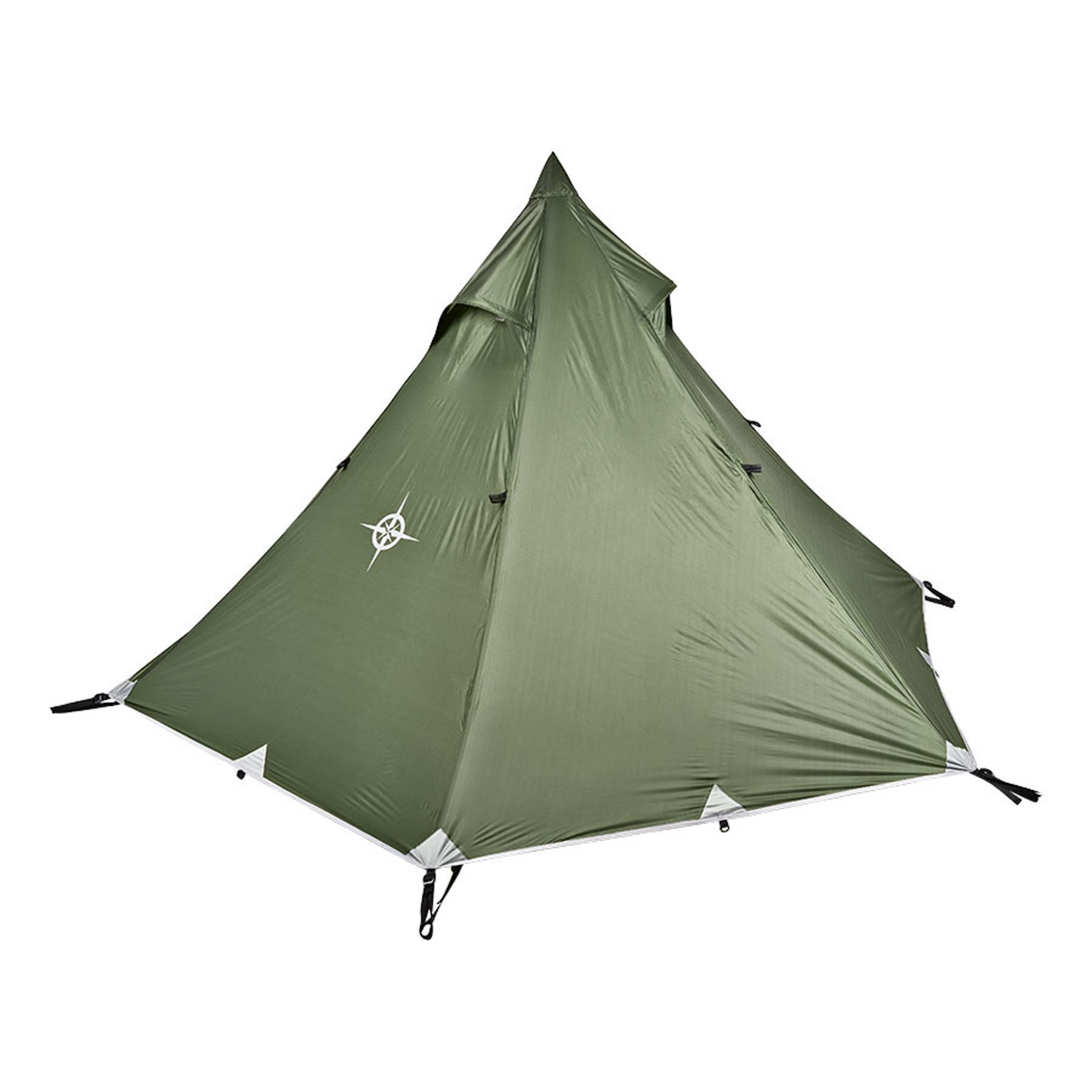 Tente de Camping ultra Légère Columbus Tipi UL 2 Kaki 2/5