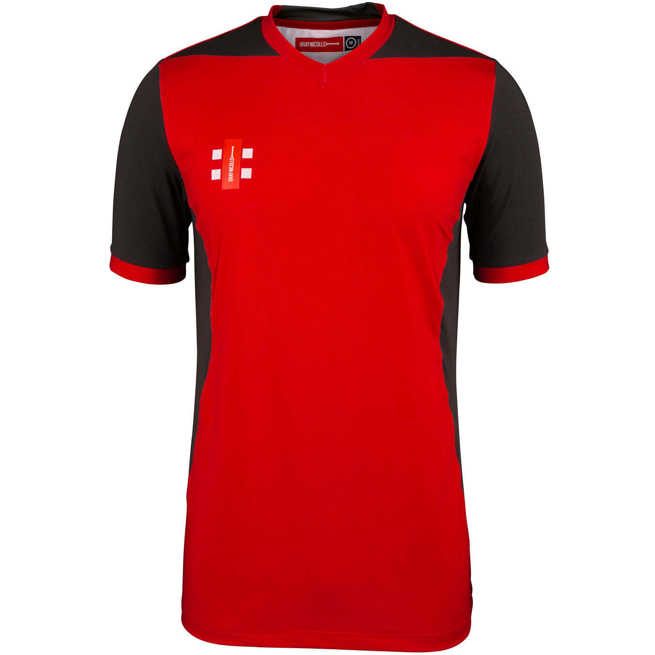 Pro Performance T20 Short Sleeve Shirt, Red / Black,, Adult 3/3