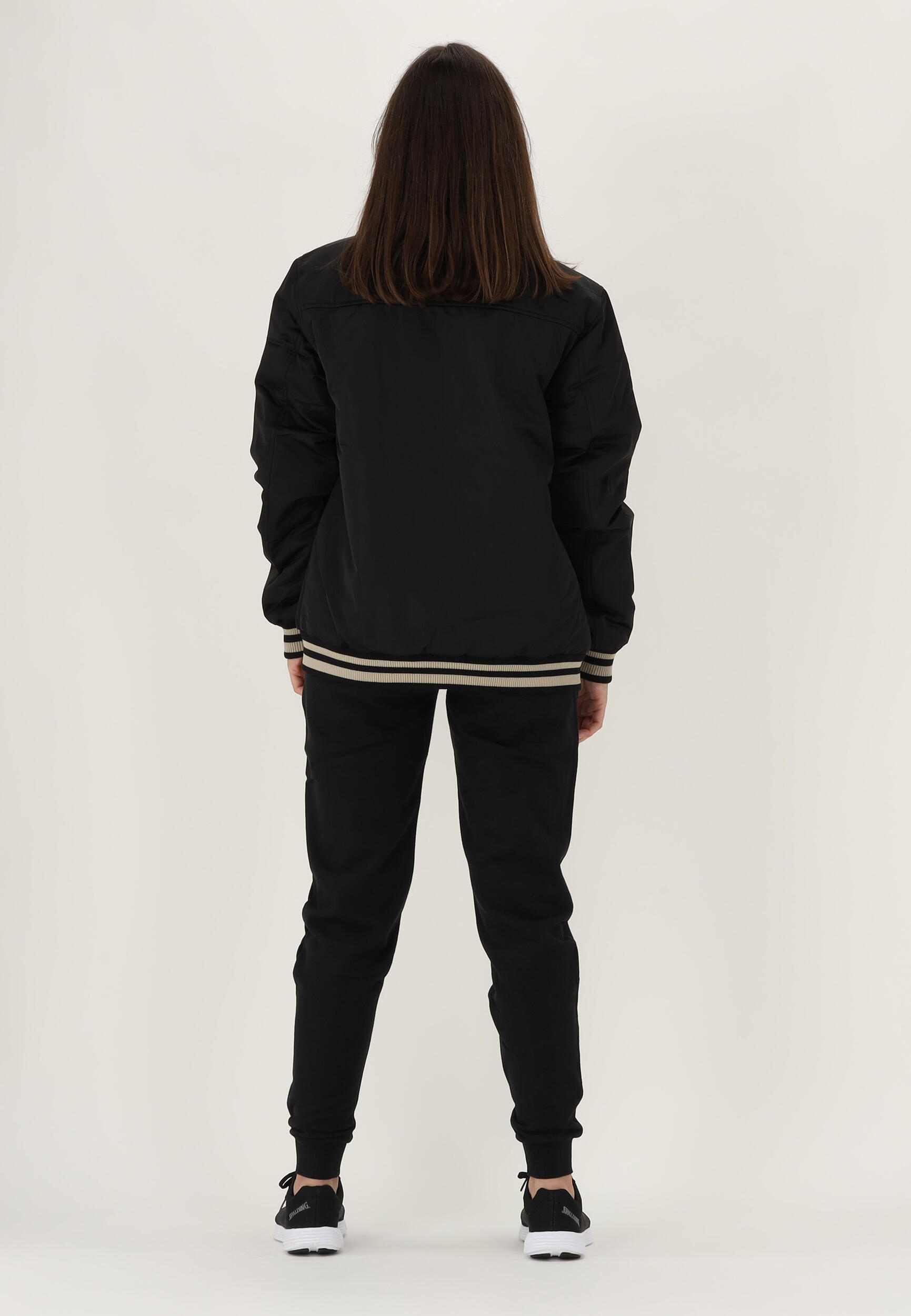 BOMBER JACKET DE BASKET black Spalding 5/5