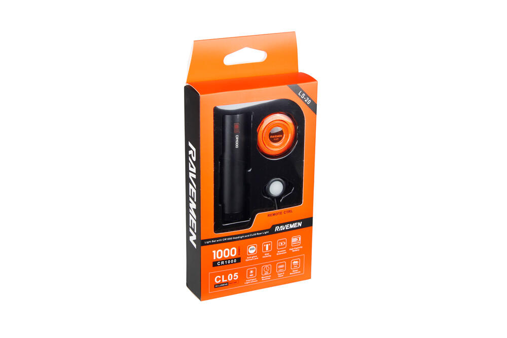 Iluminação Ravemen CR1000 et CL05 4/5
