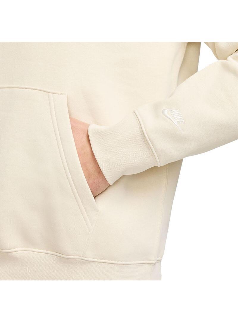 Felpe in pile per uomo Nike Club Beige 5/5