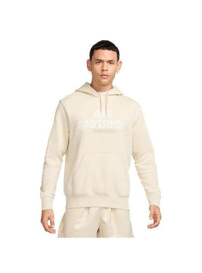 Nike Club Herren Polar Fleece Sweatshirts Beige