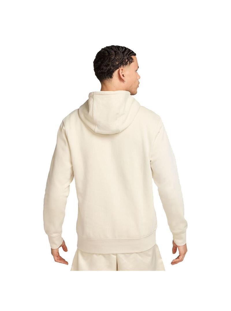 Felpe in pile per uomo Nike Club Beige 2/5