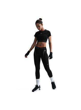 Leggings für Damen Nike Df mr 7/8 Schwarz