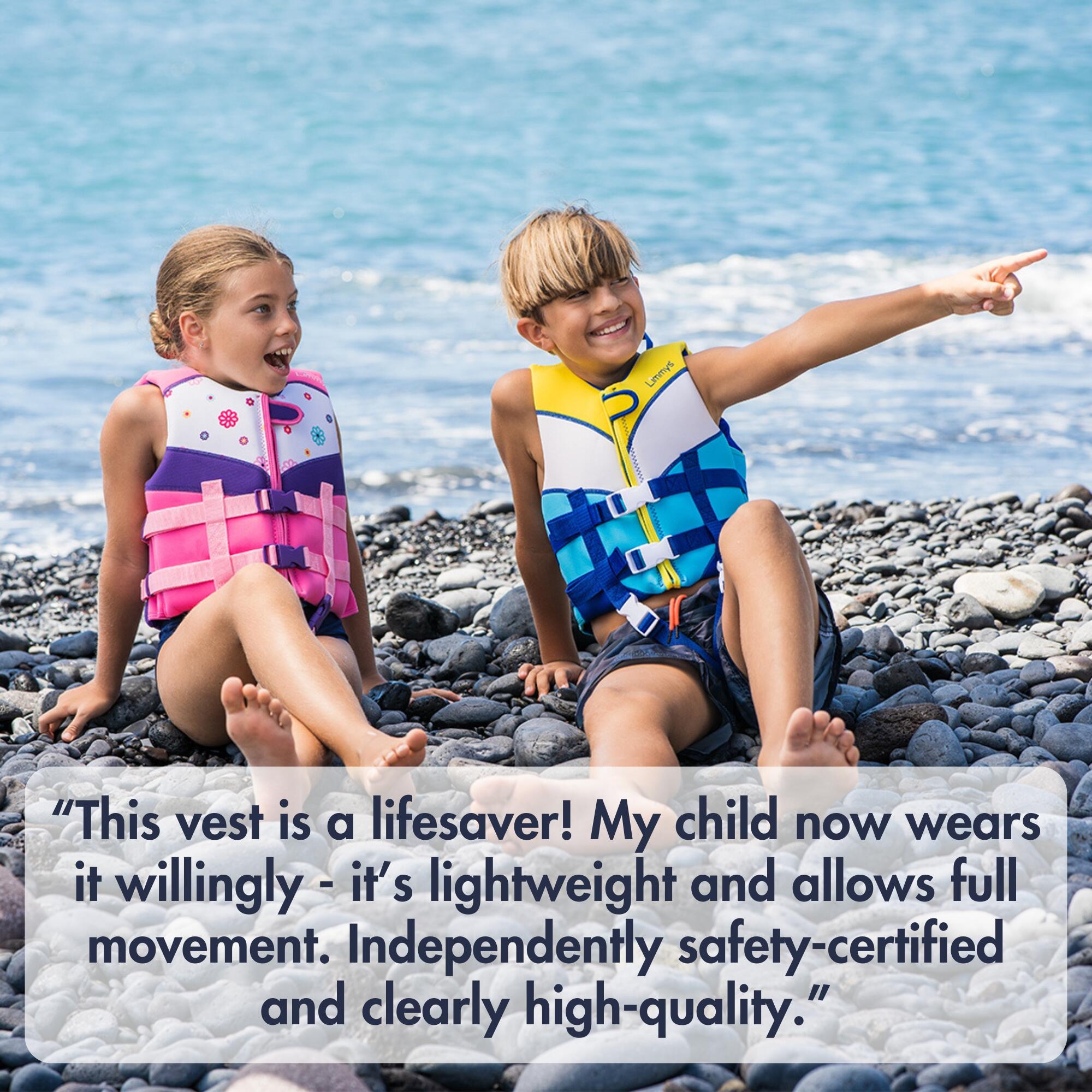 Limmys Premium neopreen zwemvest kinderen 5/8