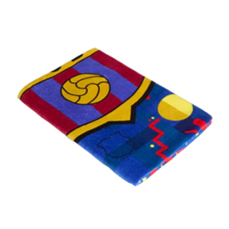 Asciugamano gigante colorato dell'FC Barcelona 3/4
