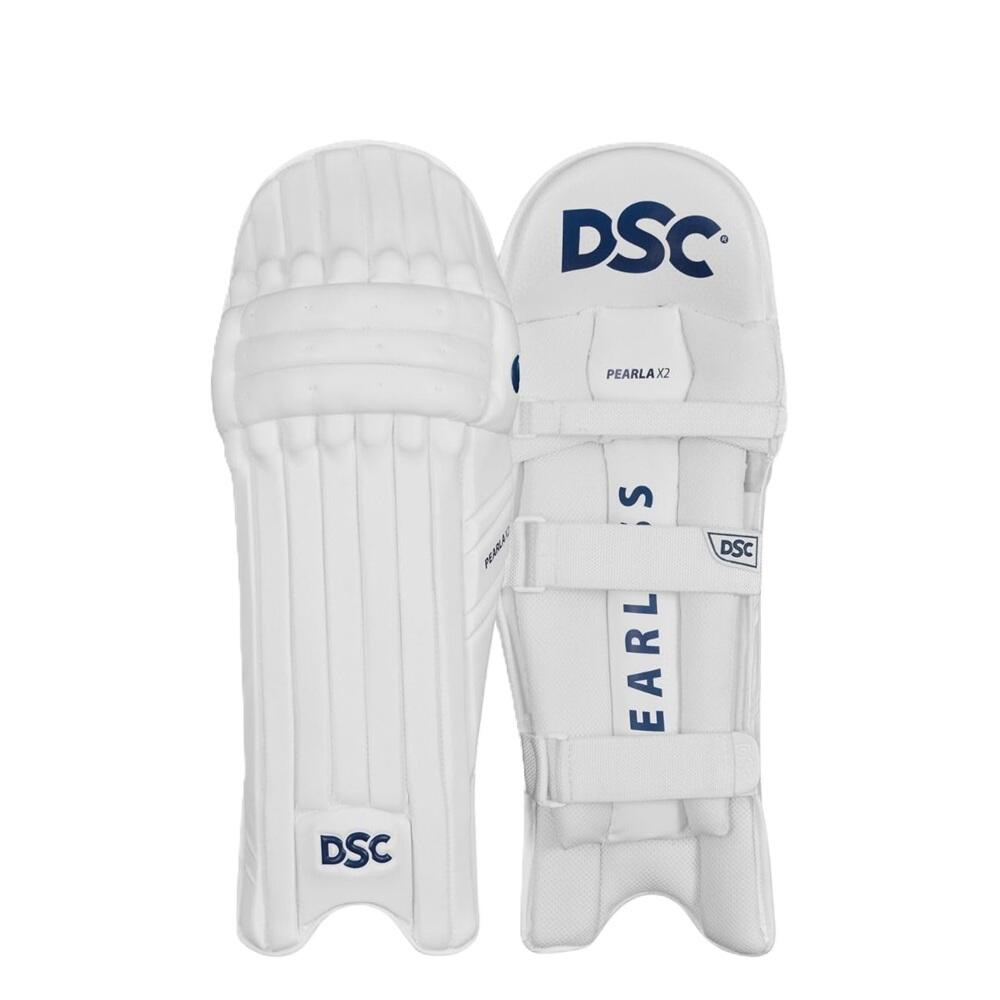 DSC DSC Pearla X2 Cricket Batting Legguard | Breathable Mesh | Shock Absorption