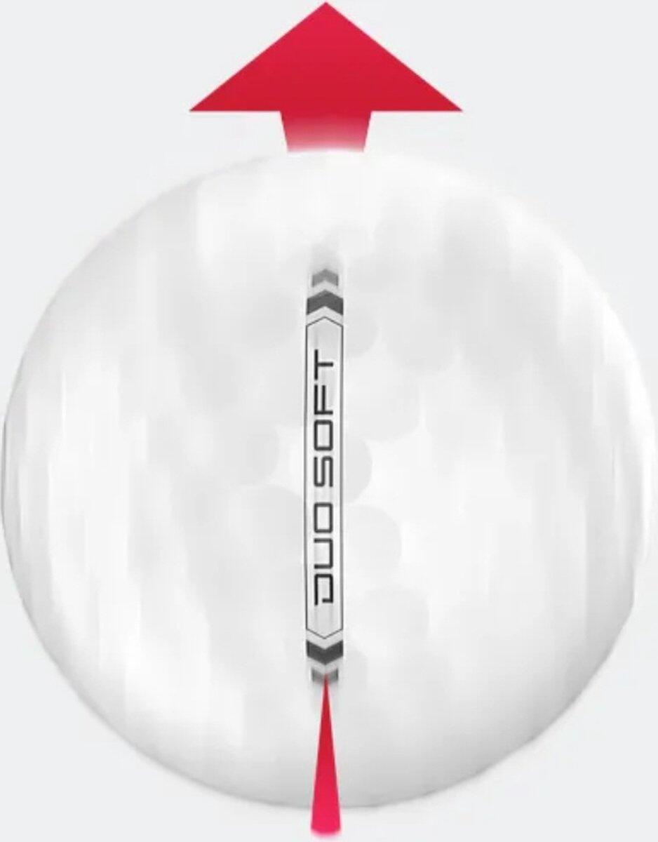 Palline da golf Duo Soft - 12 pezzi - Bianco 5/7