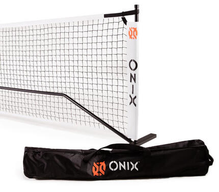 ONIX Pickleball Netz, 2-in-1 tragbares Netz & Übungsnetz-Set, inkl. Tragetasche