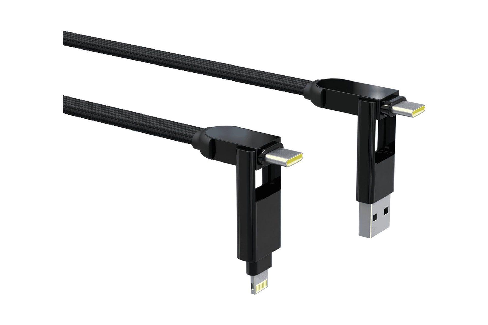 Cable de carga rápida 6 en 1  inCharge XL de 3 metros - Cable de carga USB-C, 2/5