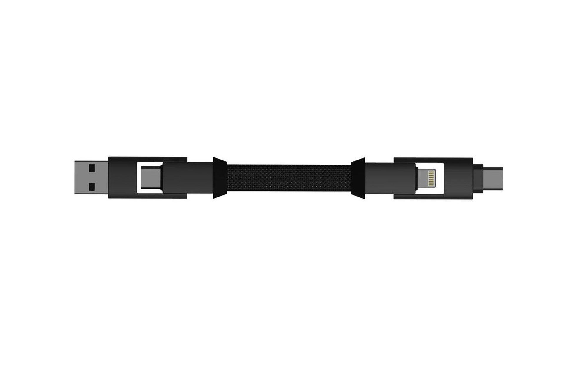 inCharge 6 Cable de carga corto para a.o. iPhone Cable Lightning usb c - 6 en 4/7