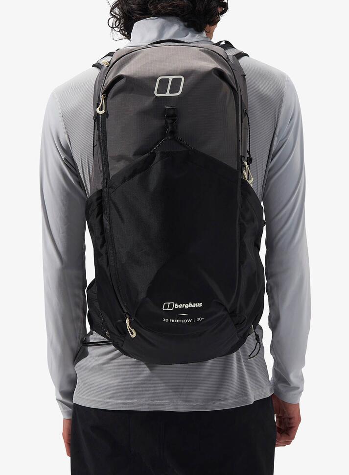 Plecak turystyczny Berghaus 3D Freeflow 30+5L - grey pinstripe/jet black