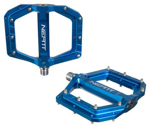 Neatt Oxygen V2 Flat Pedals 8 Spikes Blue 2/2