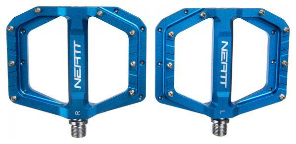 NEATT Neatt Oxygen V2 Flat Pedals 8 Spikes Blue