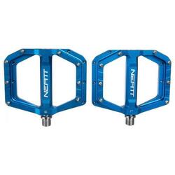 Paire de Pédales Plates Neatt Oxygen V2 8 Picots Bleu