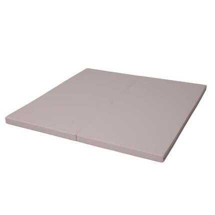 Klapbare Turnmatte Gymnastikmatratze Satellite 120X120X5 Cm - Beige