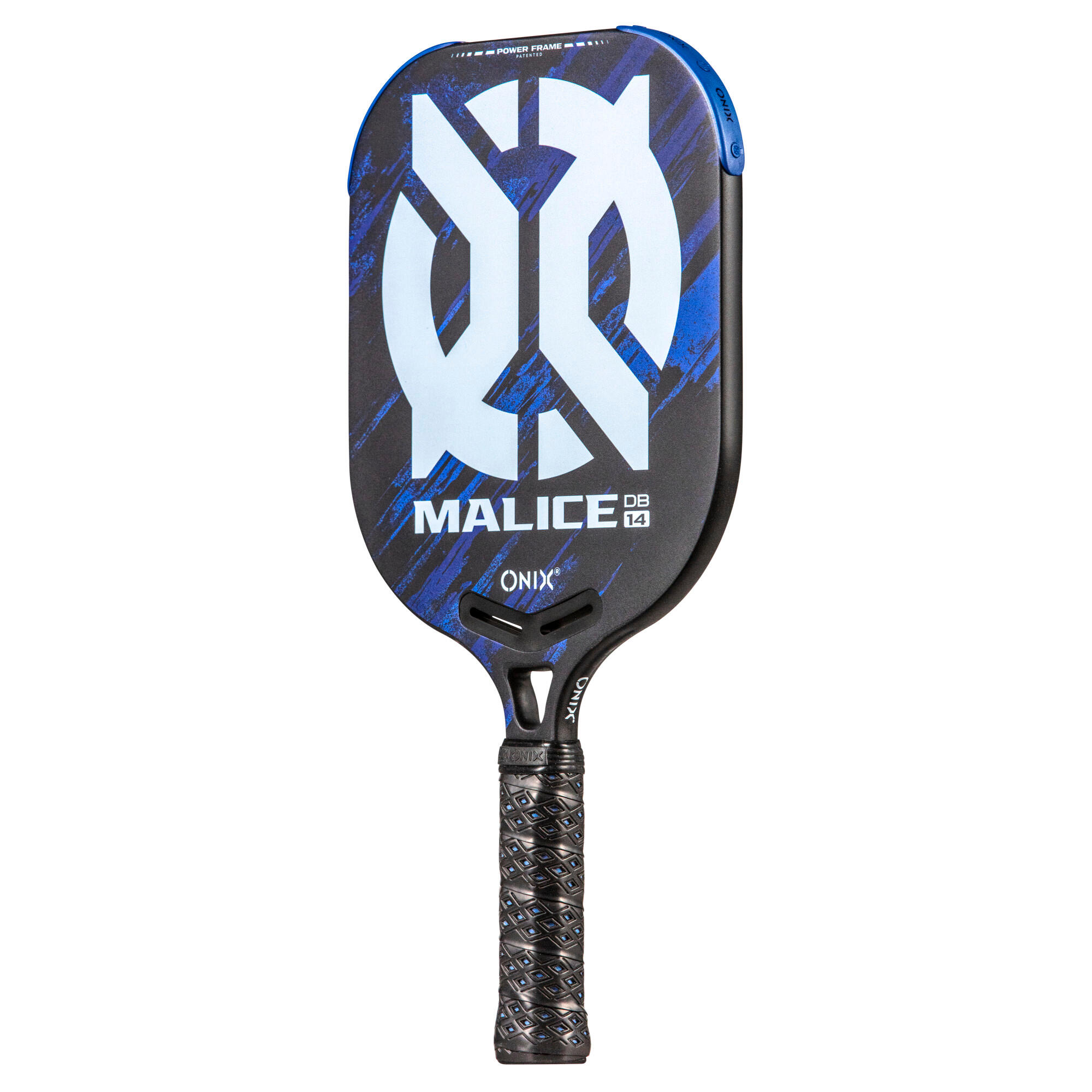 ONIX Pickleball Paddle Malice 14 DB Open Throat Blue 3/7