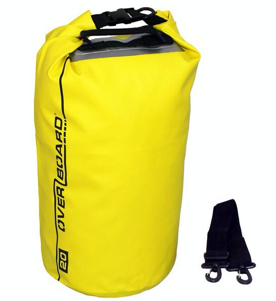 OVERBOARD 20 Litre Dry Tube Waterproof Bag Yellow