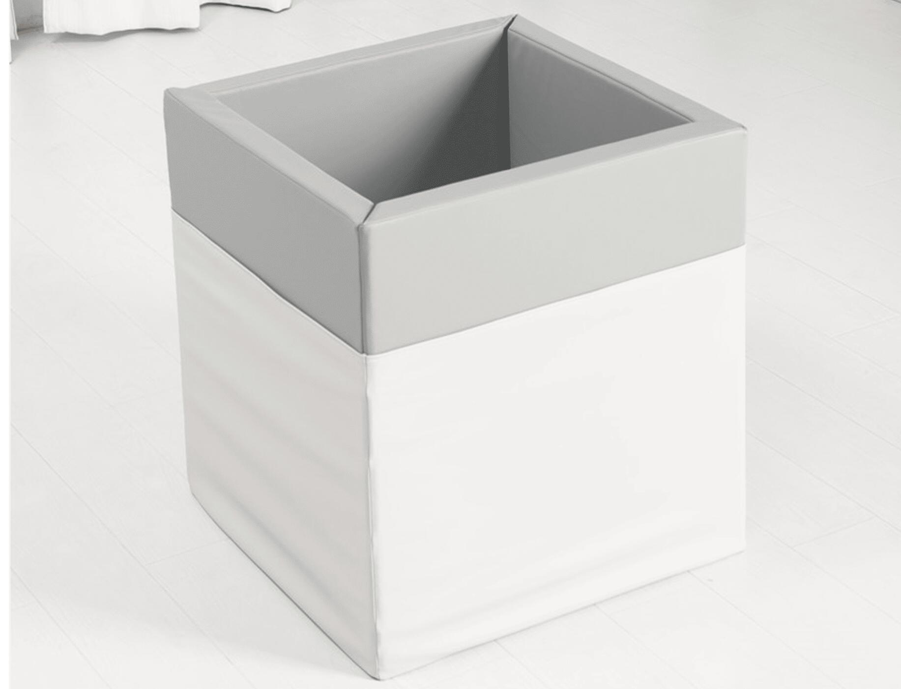 Materac gimnastyczny 2w1 240x60x4 cm czteroczęściowy 2/7