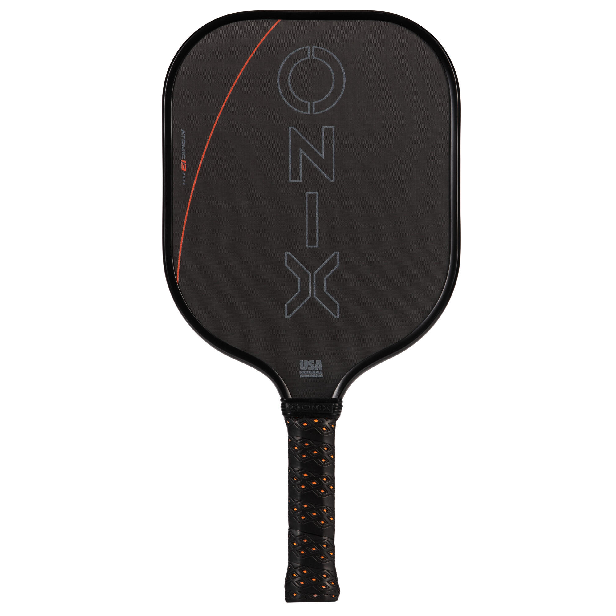 ONIX Pickleball Paddle Evoke Premier Raw Carbon 16 Orange 2/7