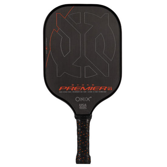 ONIX Evoke Premier Raw Carbon 12 Orange - Pickleball paddle - Toernooikwaliteit