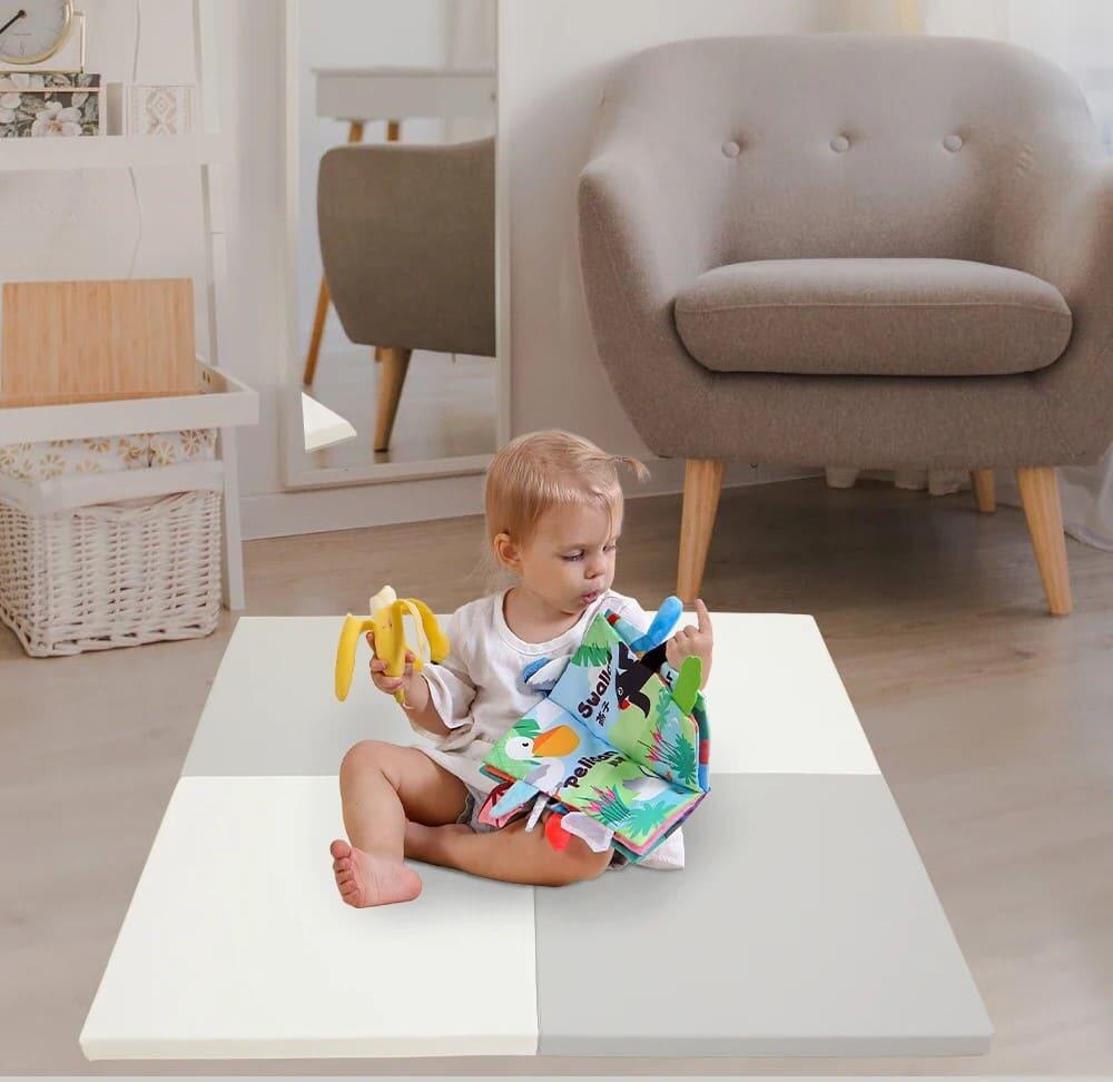 Colchoneta de gimnasia Satellite 150x150x4 cm – 4 partes 3/7
