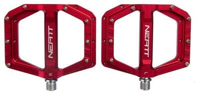 Coppia Pedali Flat Neatt Oxygen V2 8 Pin Rosso