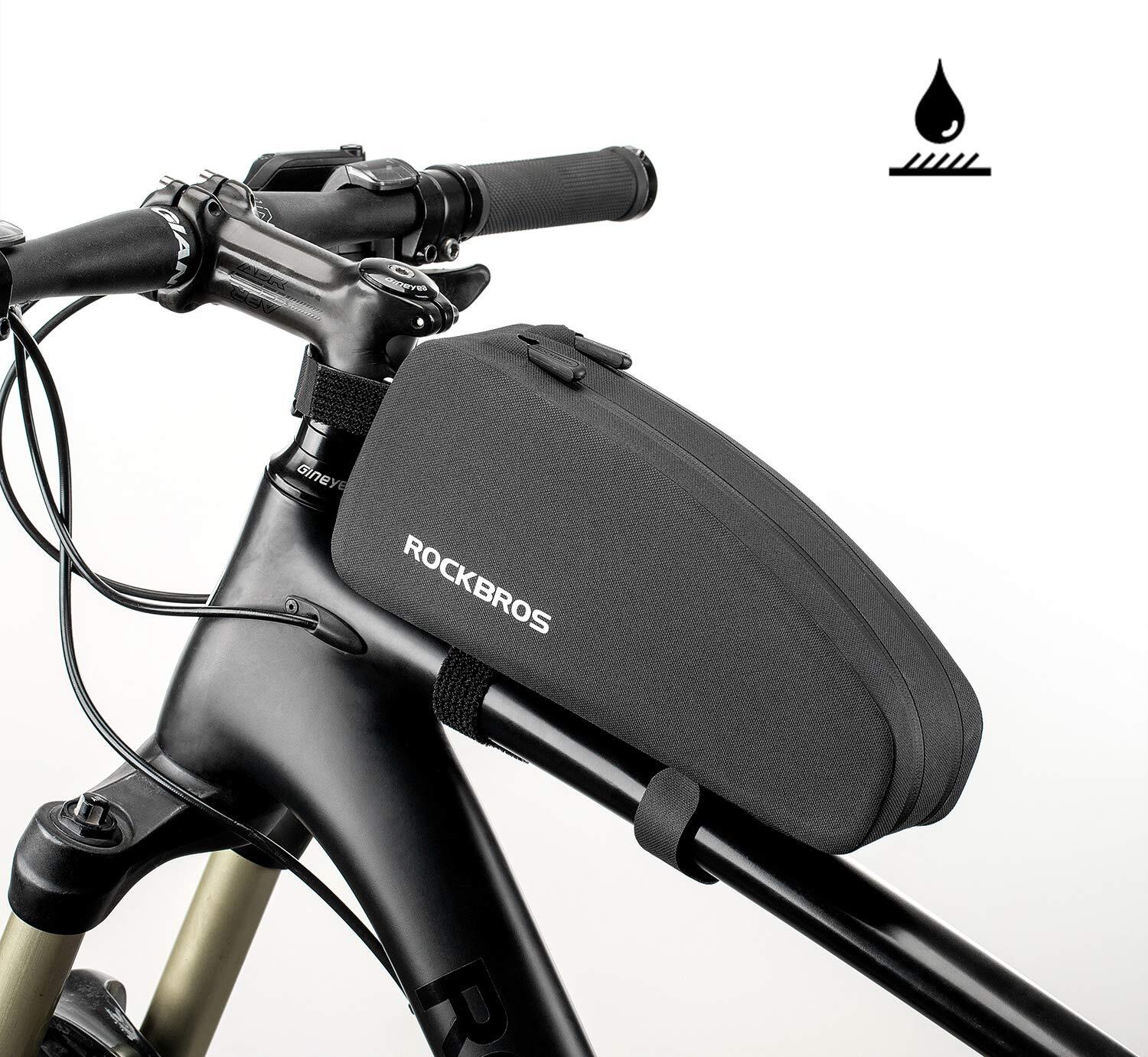 ROCKBROS Sacoche de Cae Vélo, Sacoche de Tube Supérieur, Sacoche de